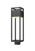 Z-LITE BARWICK OUTDOOR POST MOUNT FIXTURE | 585PHBS-BK-LED - Post