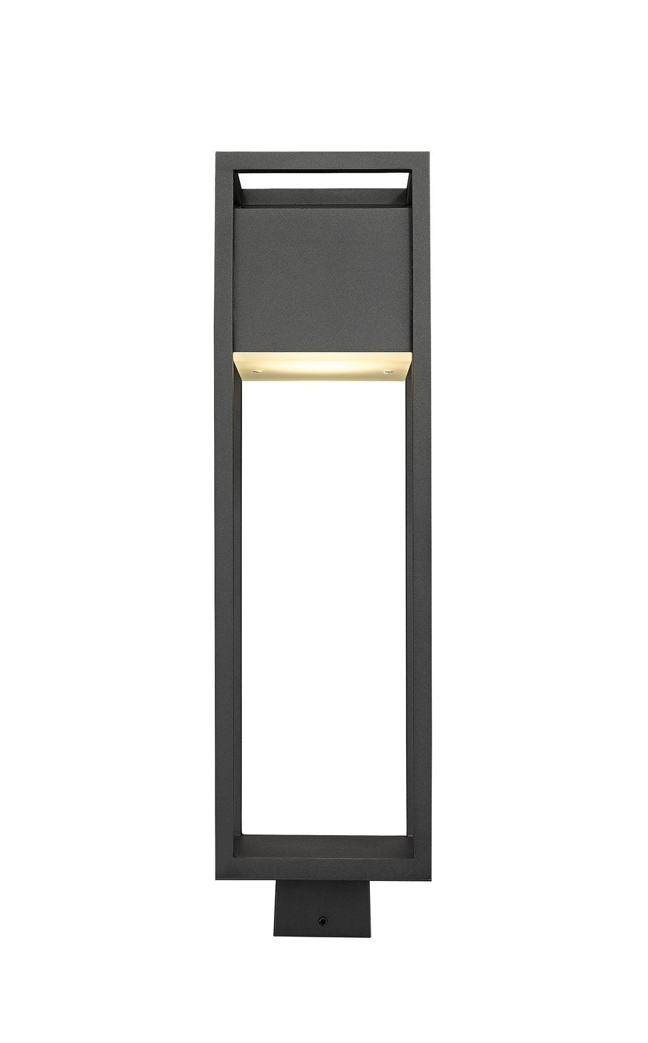 Z-LITE BARWICK OUTDOOR POST MOUNT FIXTURE | 585PHBS-BK-LED - Post