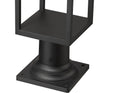 Z-LITE BARWICK OUTDOOR PIER MOUNTED FIXTURE | 585PHMR-533PM-BK-LED - Post