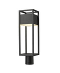 Z-LITE BARWICK OUTDOOR POST MOUNT FIXTURE | 585PHMR-BK-LED - Post