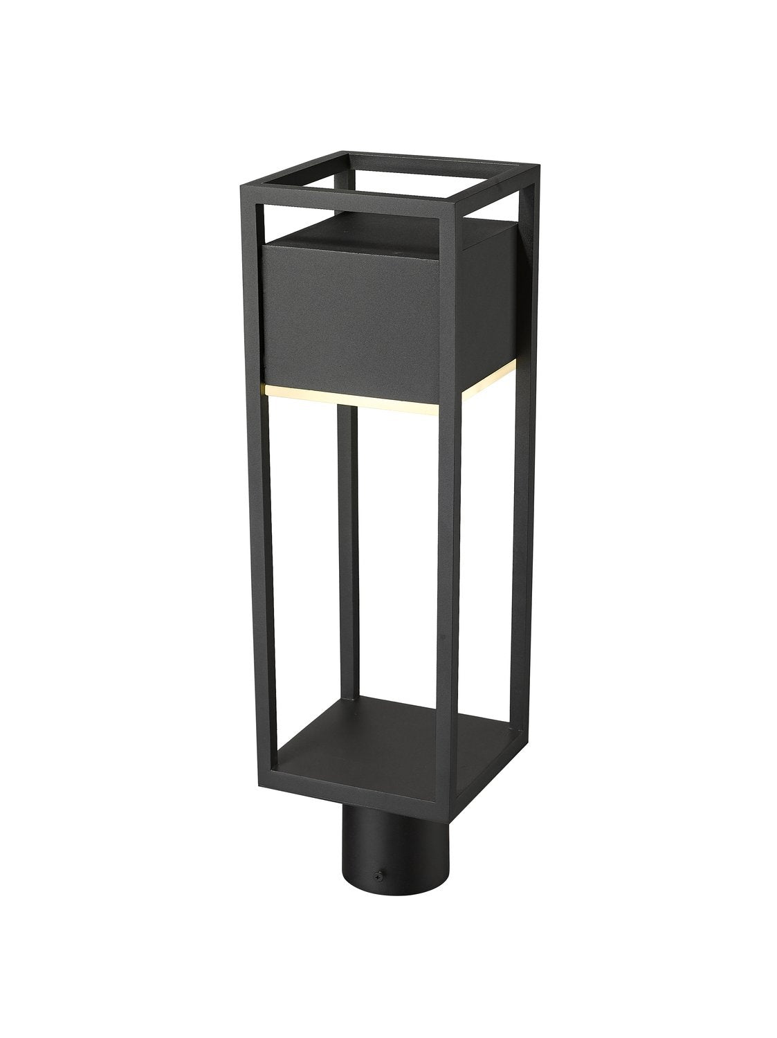 Z-LITE BARWICK OUTDOOR POST MOUNT FIXTURE | 585PHMR-BK-LED - Post