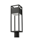 Z-LITE BARWICK OUTDOOR POST MOUNT FIXTURE | 585PHMR-BK-LED - Post