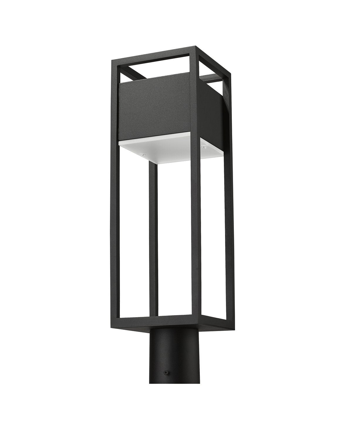 Z-LITE BARWICK OUTDOOR POST MOUNT FIXTURE | 585PHMR-BK-LED - Post