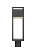 Z-LITE BARWICK OUTDOOR POST MOUNT FIXTURE | 585PHMR-BK-LED - Post