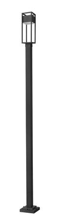 Z-LITE BARWICK OUTDOOR POST MOUNTED FIXTURE | 585PHMS-536P-BK-LED - Post