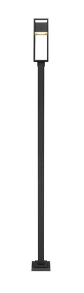 Z-LITE BARWICK OUTDOOR POST MOUNTED FIXTURE | 585PHMS-536P-BK-LED - Post