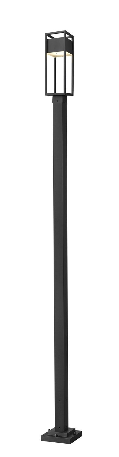 Z-LITE BARWICK OUTDOOR POST MOUNTED FIXTURE | 585PHMS-536P-BK-LED - Post