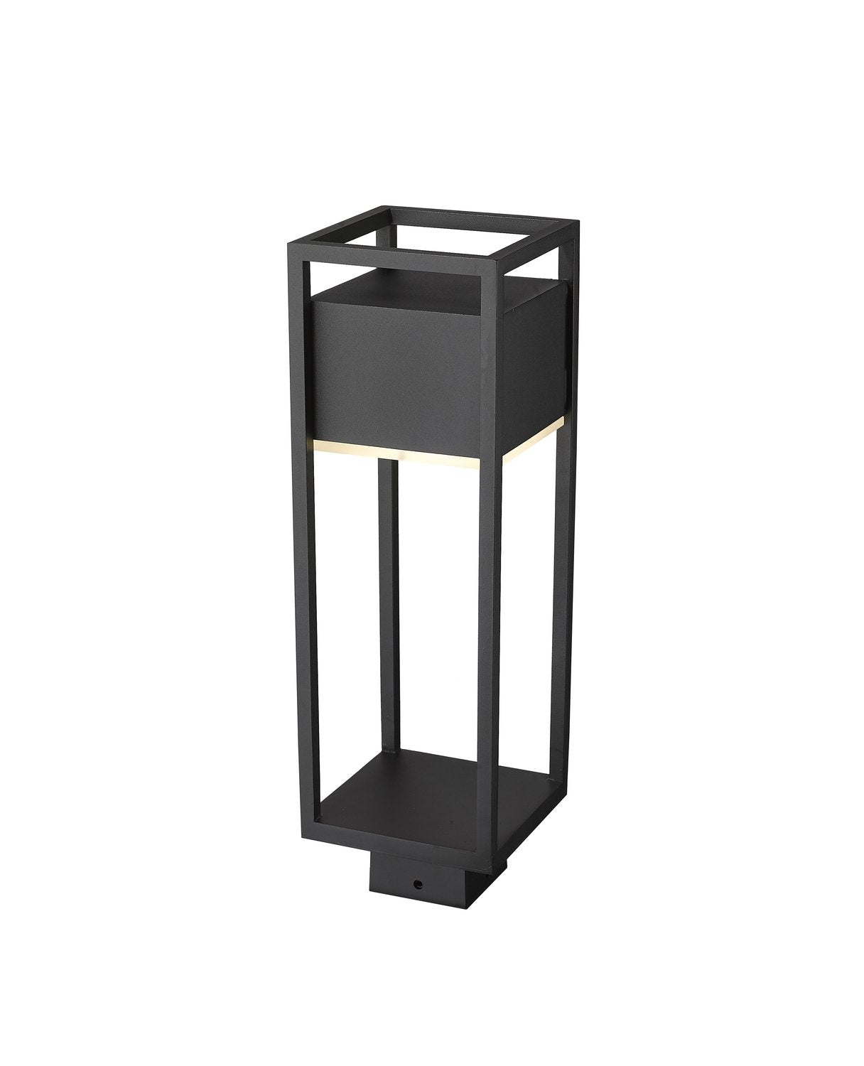 Z-LITE BARWICK OUTDOOR POST MOUNT FIXTURE | 585PHMS-BK-LED - Post