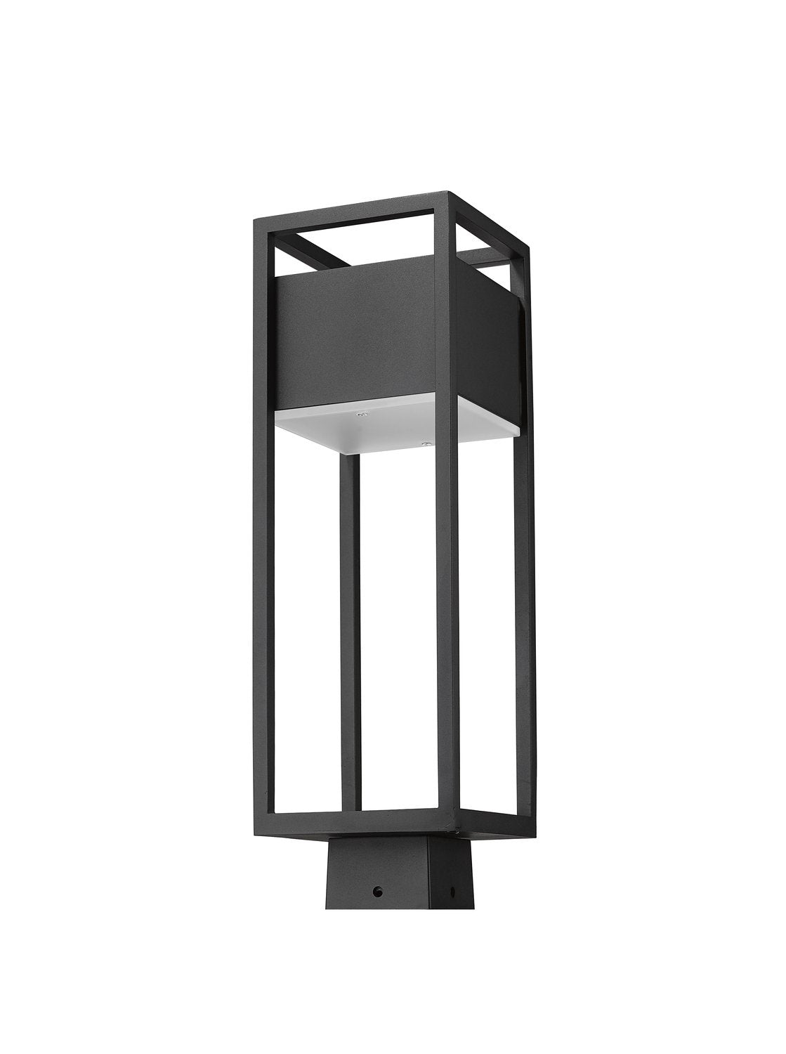 Z-LITE BARWICK OUTDOOR POST MOUNT FIXTURE | 585PHMS-BK-LED - Post