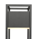 Z-LITE BARWICK OUTDOOR PIER MOUNTED FIXTURE | 585PHMS-SQPM-BK-LED - Post
