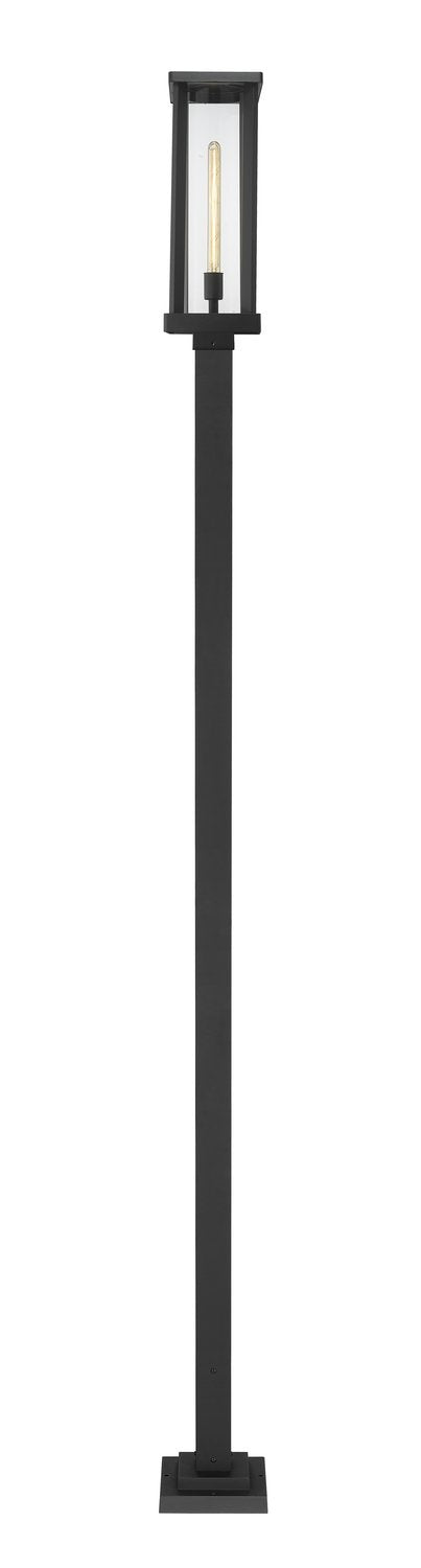 Z-LITE GLENWOOD OUTDOOR POST MOUNTED FIXTURE | 586PHBS-536P-BK - Post