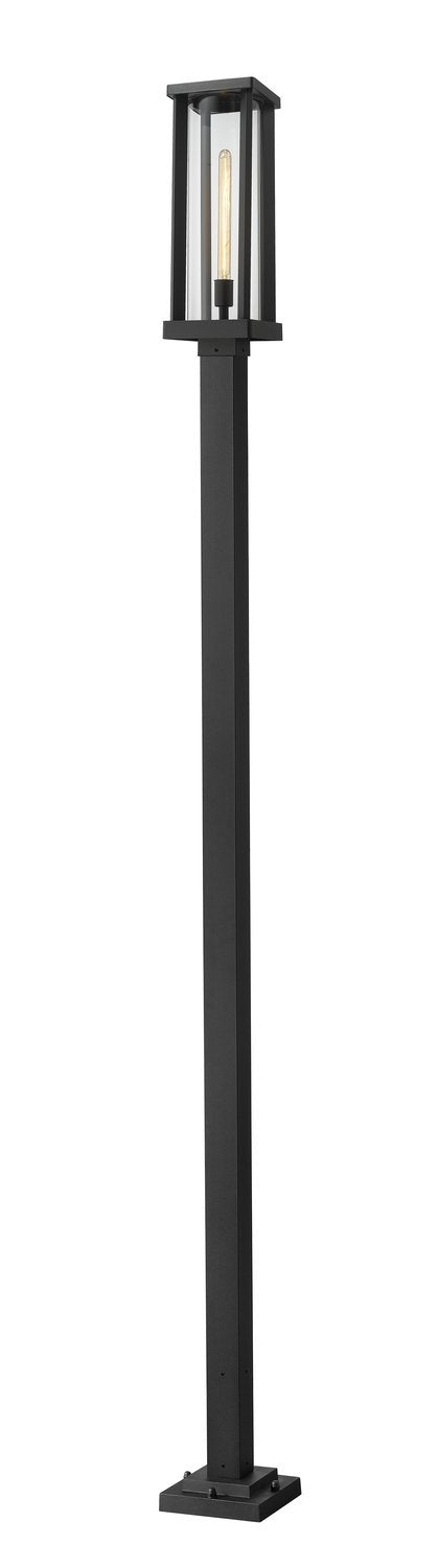 Z-LITE GLENWOOD OUTDOOR POST MOUNTED FIXTURE | 586PHBS-536P-BK - Post