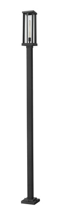 Z-LITE GLENWOOD OUTDOOR POST MOUNTED FIXTURE | 586PHBS-536P-BK - Post