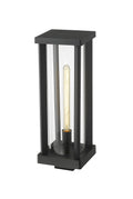 Z-LITE GLENWOOD OUTDOOR POST MOUNT FIXTURE | 586PHBS-BK - Post