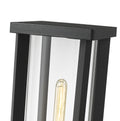 Z-LITE GLENWOOD OUTDOOR POST MOUNT FIXTURE | 586PHBS-BK - Post