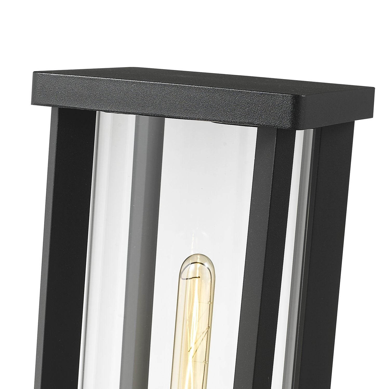 Z-LITE GLENWOOD OUTDOOR POST MOUNT FIXTURE | 586PHBS-BK - Post