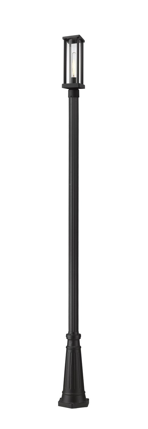 Z-LITE GLENWOOD OUTDOOR POST MOUNTED FIXTURE | 586PHMR-519P-BK - Post