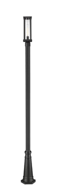 Z-LITE GLENWOOD OUTDOOR POST MOUNTED FIXTURE | 586PHMR-519P-BK - Post