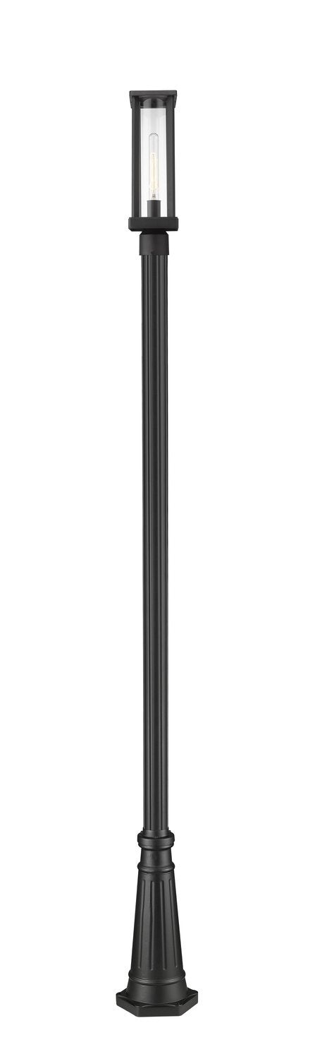Z-LITE GLENWOOD OUTDOOR POST MOUNTED FIXTURE | 586PHMR-519P-BK - Post