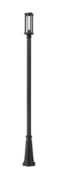 Z-LITE GLENWOOD OUTDOOR POST MOUNTED FIXTURE | 586PHMR-519P-BK - Post
