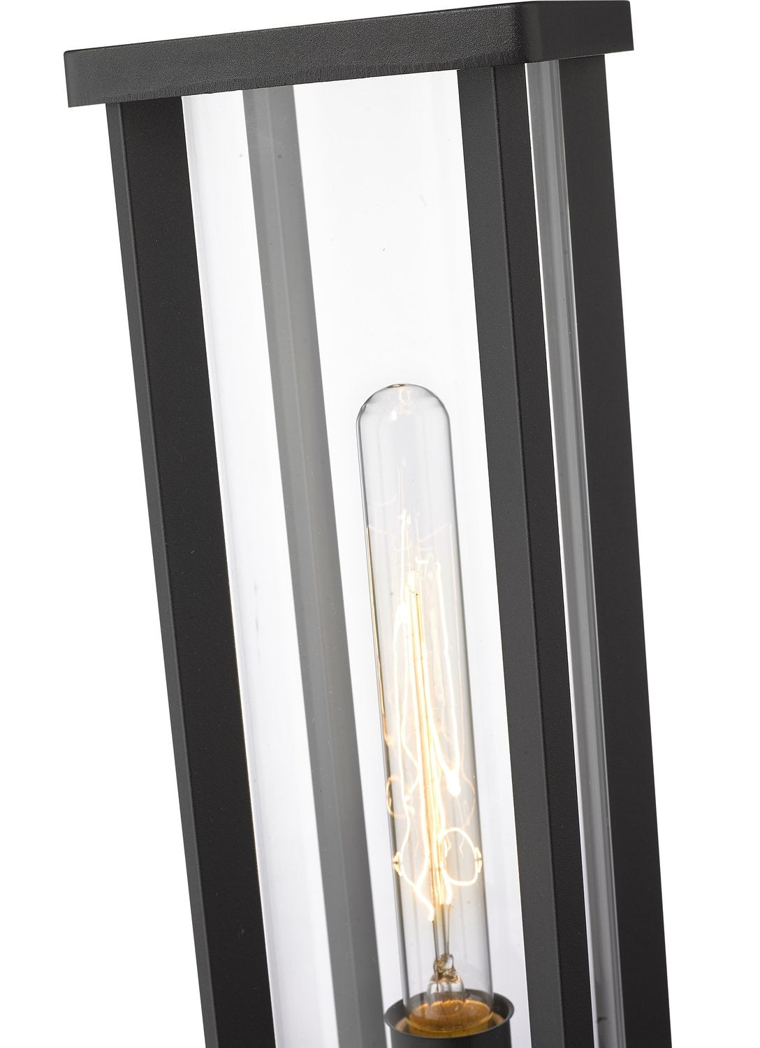 Z-LITE GLENWOOD OUTDOOR PIER MOUNTED FIXTURE | 586PHMR-533PM-BK - Post