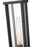 Z-LITE GLENWOOD OUTDOOR PIER MOUNTED FIXTURE | 586PHMR-533PM-BK - Post
