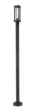 Z-LITE GLENWOOD OUTDOOR POST MOUNTED FIXTURE | 586PHMR-567P-BK - Post