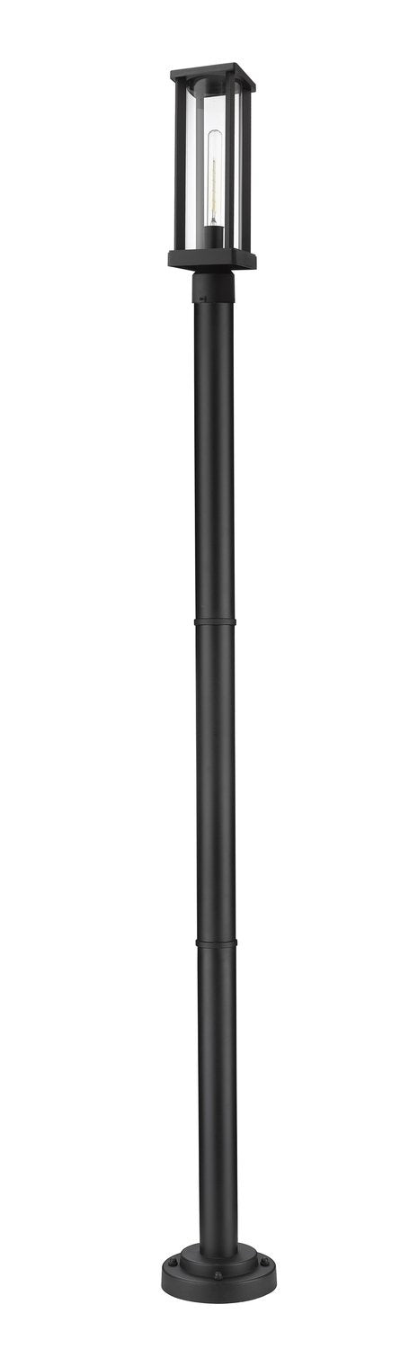 Z-LITE GLENWOOD OUTDOOR POST MOUNTED FIXTURE | 586PHMR-567P-BK - Post