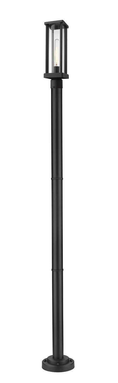 Z-LITE GLENWOOD OUTDOOR POST MOUNTED FIXTURE | 586PHMR-567P-BK - Post