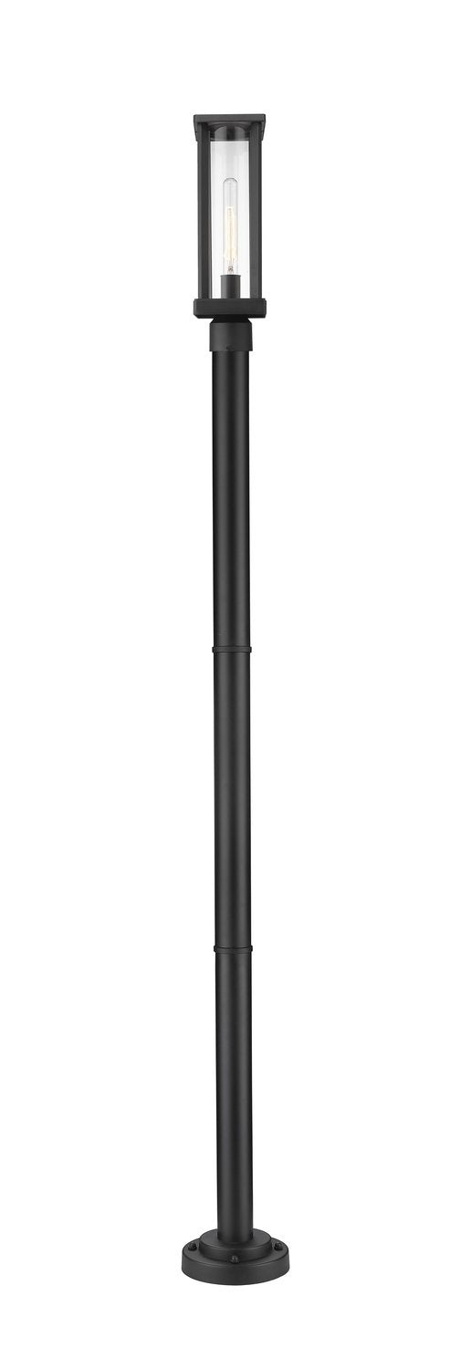 Z-LITE GLENWOOD OUTDOOR POST MOUNTED FIXTURE | 586PHMR-567P-BK - Post