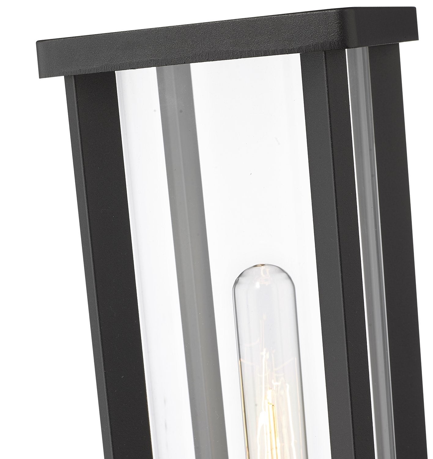 Z-LITE GLENWOOD OUTDOOR POST MOUNT FIXTURE | 586PHMR-BK - Post