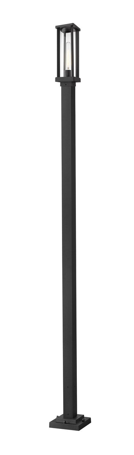 Z-LITE GLENWOOD OUTDOOR POST MOUNTED FIXTURE | 586PHMS-536P-BK - Post