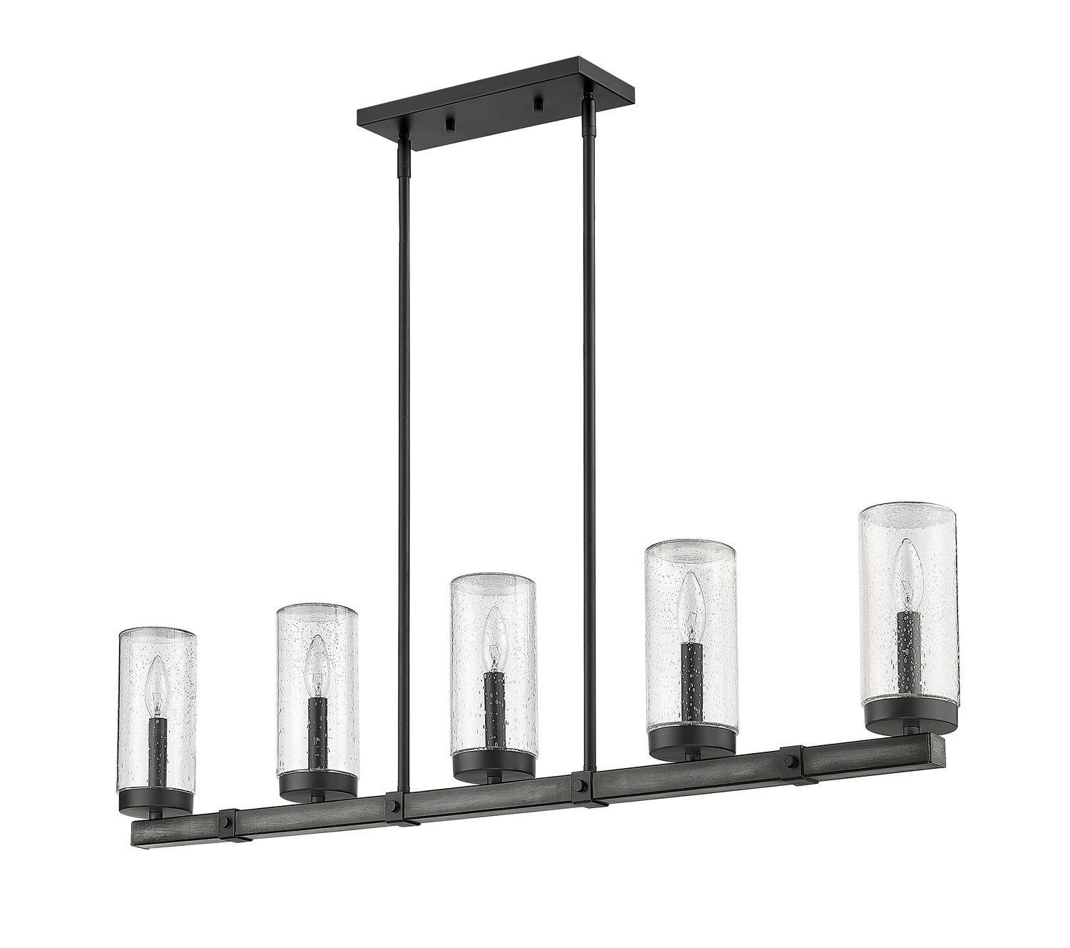 Z-LITE, MARLOW OUTDOOR LINEAR CHANDELIER, OUTDOOR CEILING LIGHT