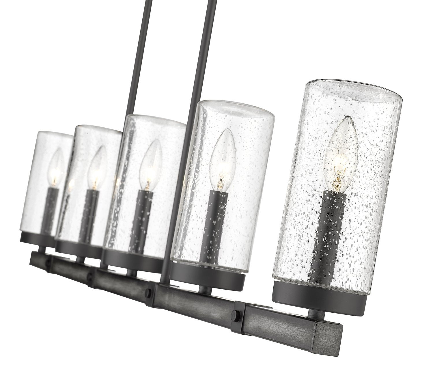 Z-LITE, MARLOW OUTDOOR LINEAR CHANDELIER, OUTDOOR CEILING LIGHT