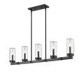Z-LITE, MARLOW OUTDOOR LINEAR CHANDELIER, OUTDOOR CEILING LIGHT