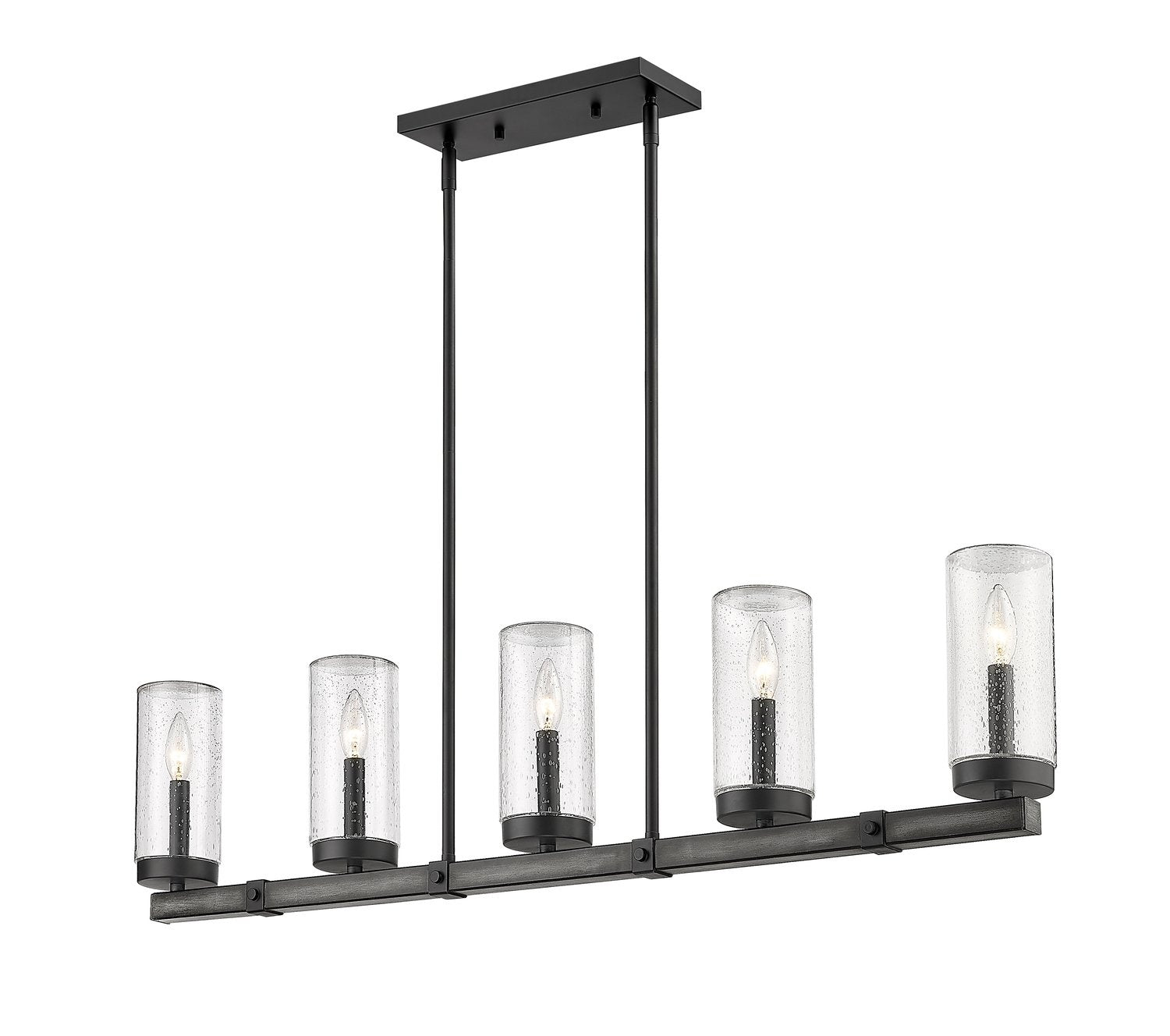 Z-LITE, MARLOW OUTDOOR LINEAR CHANDELIER, OUTDOOR CEILING LIGHT