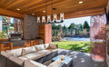 Z-LITE, MARLOW OUTDOOR LINEAR CHANDELIER, OUTDOOR CEILING LIGHT
