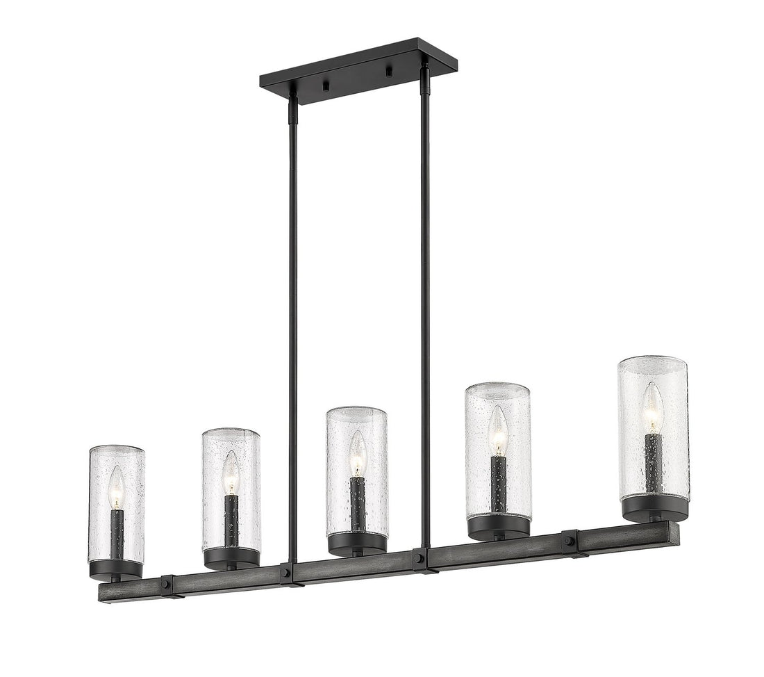 Z-LITE, MARLOW OUTDOOR LINEAR CHANDELIER, OUTDOOR CEILING LIGHTS