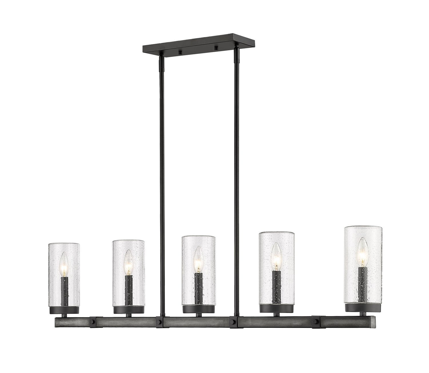 Z-LITE, MARLOW OUTDOOR LINEAR CHANDELIER, OUTDOOR CEILING LIGHTS
