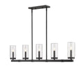 Z-LITE, MARLOW OUTDOOR LINEAR CHANDELIER, OUTDOOR CEILING LIGHT