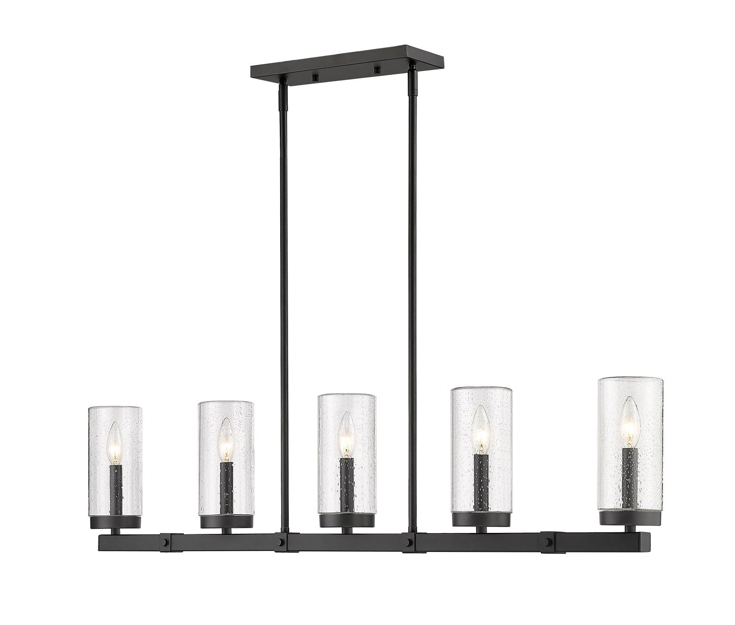 Z-LITE, MARLOW OUTDOOR LINEAR CHANDELIER, OUTDOOR CEILING LIGHT