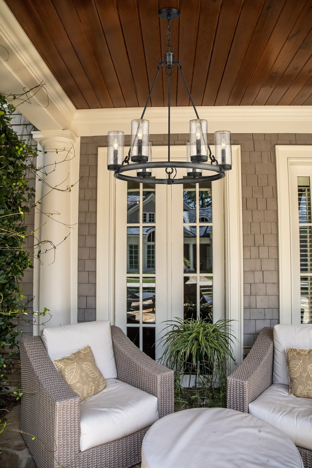 Z-LITE, MARLOW OUTDOOR CHANDELIER, OUTDOOR CEILING LIGHTS