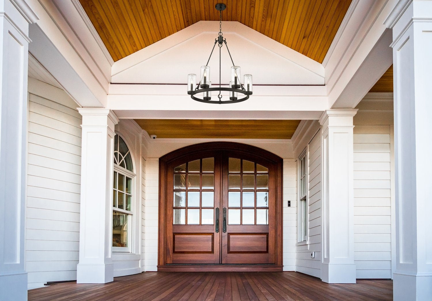 Z-LITE, MARLOW OUTDOOR CHANDELIER, OUTDOOR CEILING LIGHTS