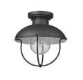 Z-LITE, ANSEL OUTDOOR FLUSH MOUNT, OUTDOOR CEILING LIGHTS