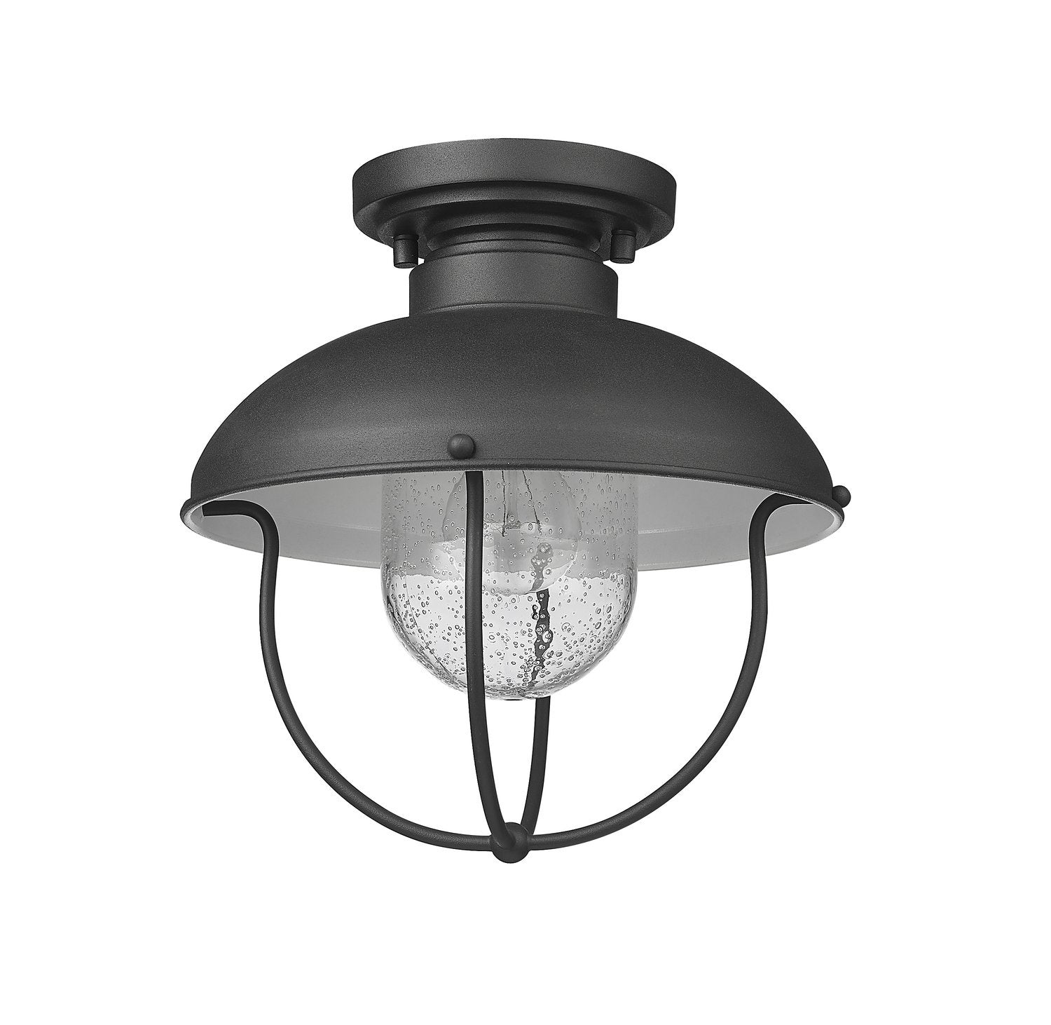 Z-LITE, ANSEL OUTDOOR FLUSH MOUNT, OUTDOOR CEILING LIGHTS
