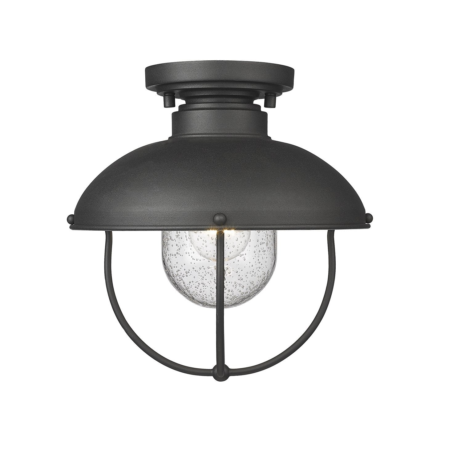 Z-LITE, ANSEL OUTDOOR FLUSH MOUNT, OUTDOOR CEILING LIGHTS