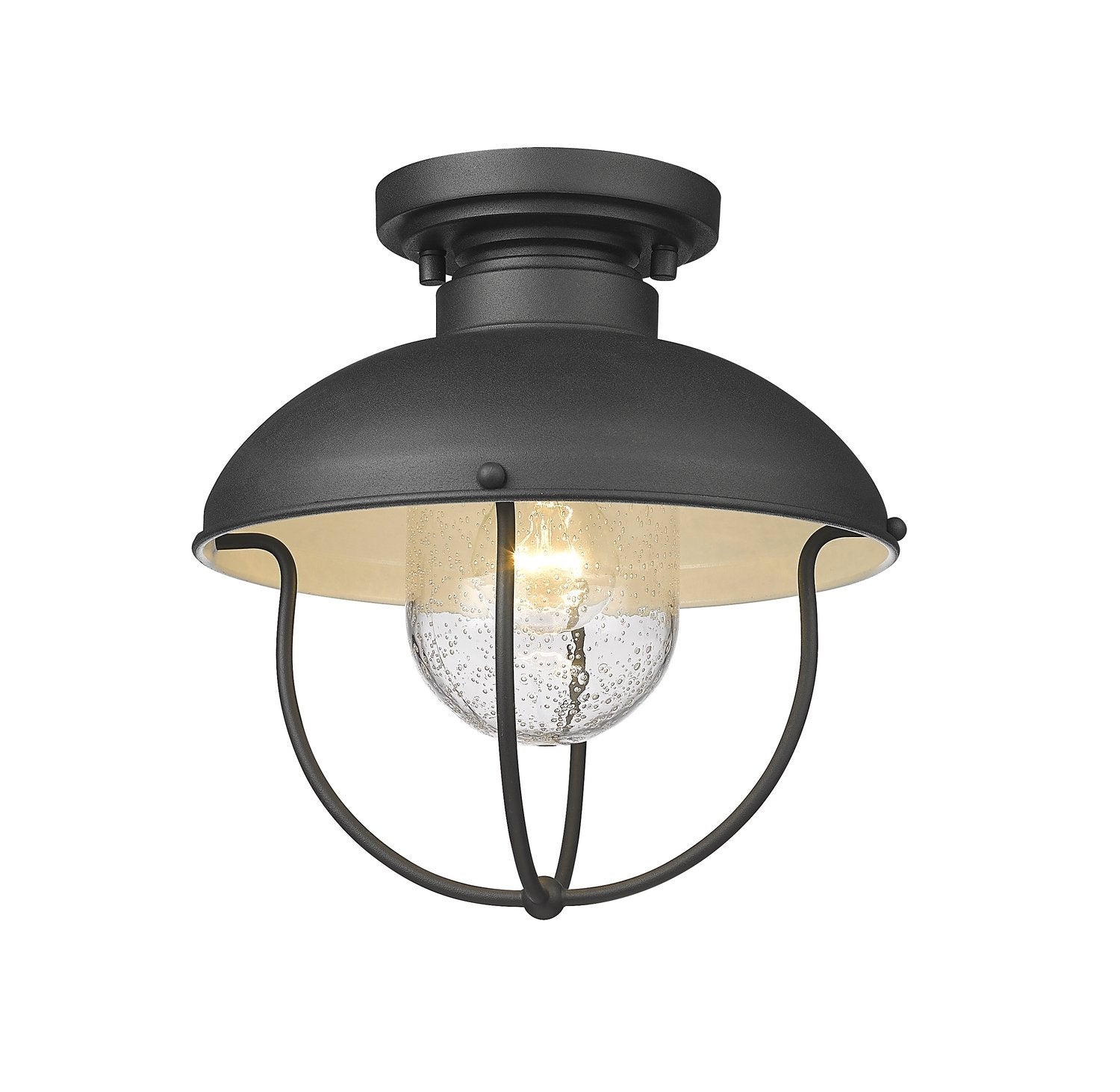 Z-LITE, ANSEL OUTDOOR FLUSH MOUNT, OUTDOOR CEILING LIGHTS