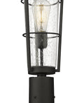 Z-LITE HELIX OUTDOOR POST MOUNTED FIXTURE | 591PHB-519P-BK - Post