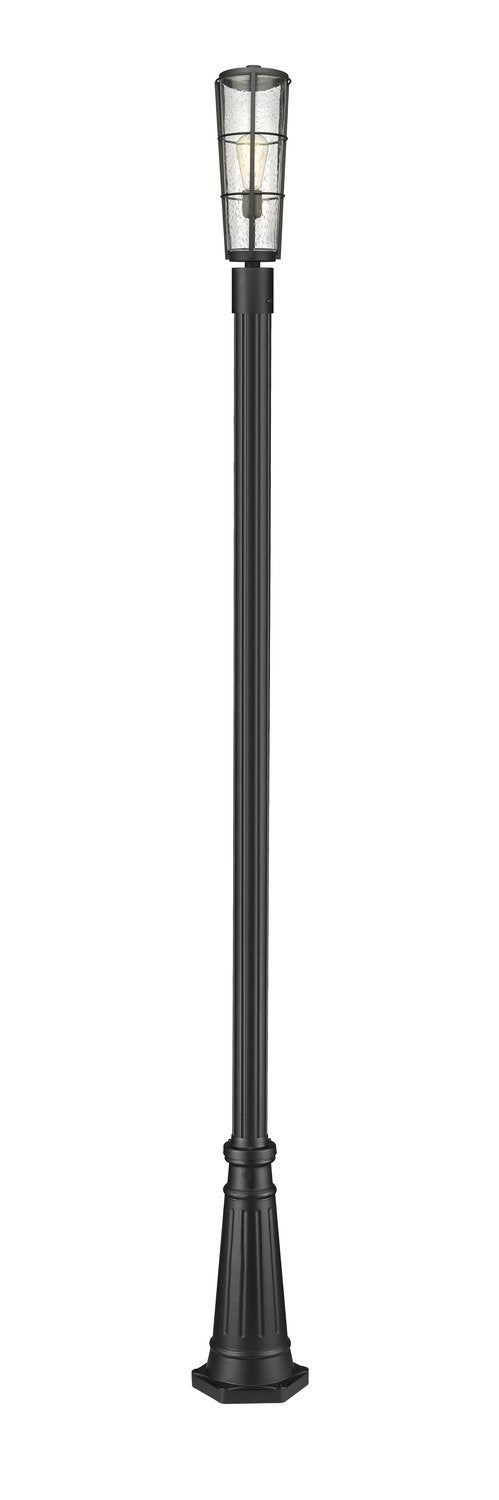 Z-LITE HELIX OUTDOOR POST MOUNTED FIXTURE | 591PHB-519P-BK - Post