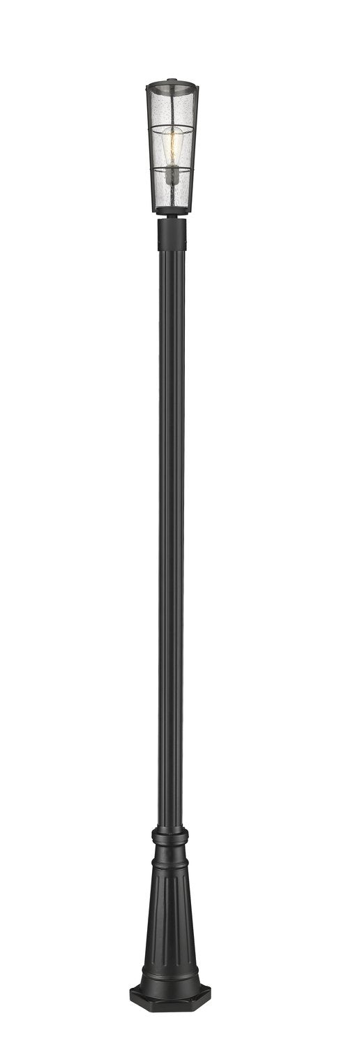 Z-LITE HELIX OUTDOOR POST MOUNTED FIXTURE | 591PHB-519P-BK - Post